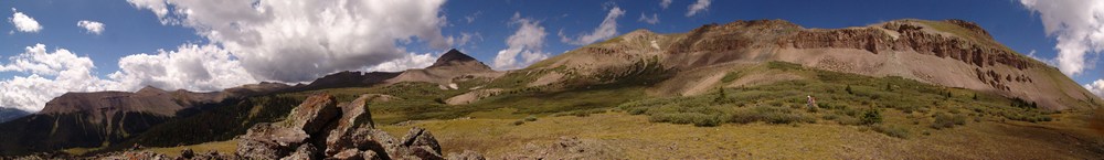 Rio Grande Pyramid valley pano with Ray